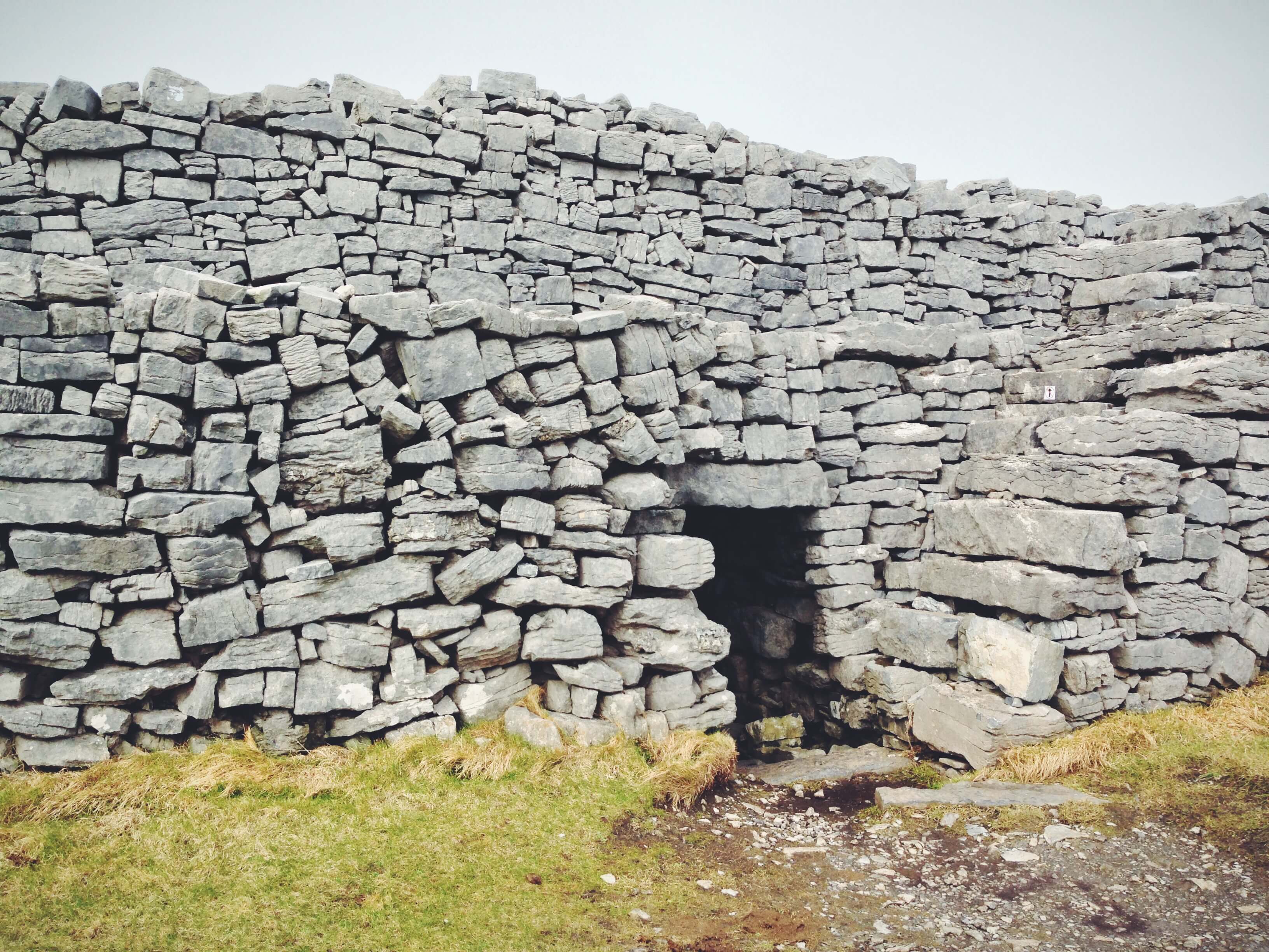 The gate to the fort