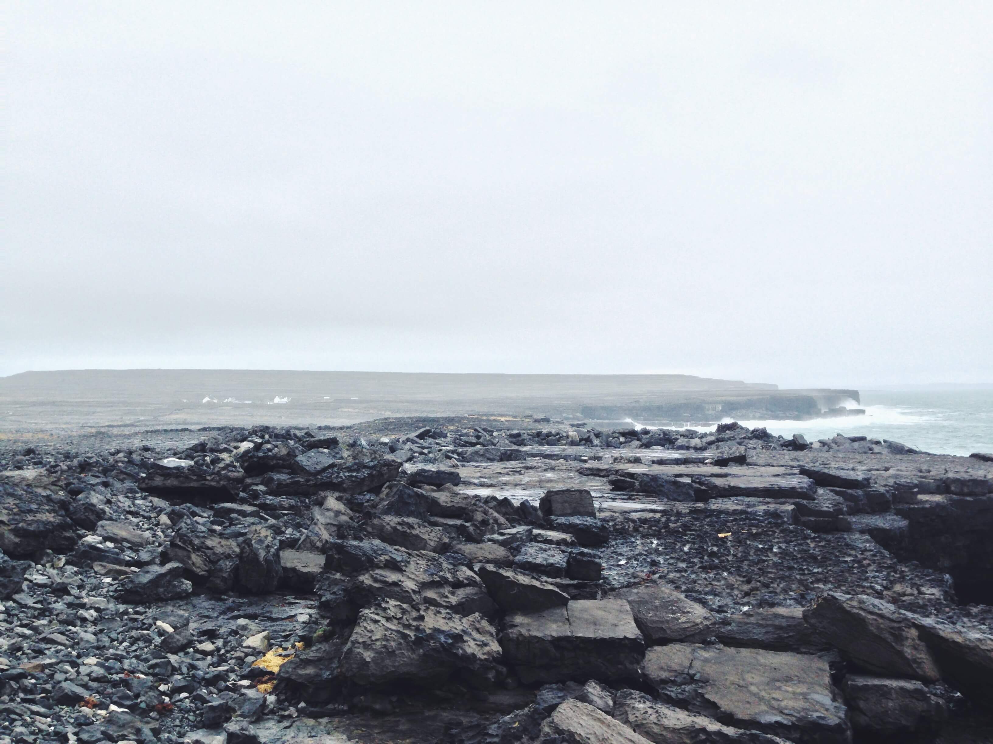 Rocky terrain on Inis Mor