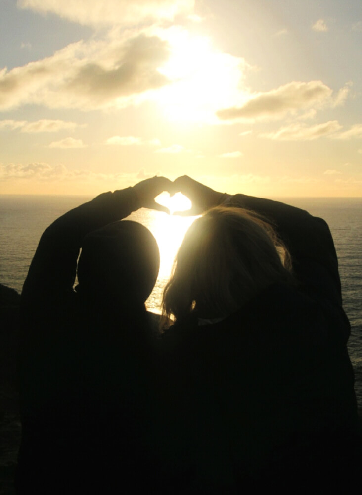 Nothing but love for Ireland from the Cliffs of Moher, overlooking the Atlantic.